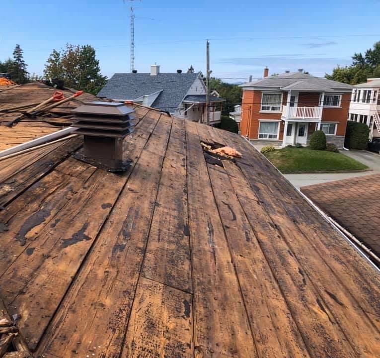 Rénovation toiture Magog